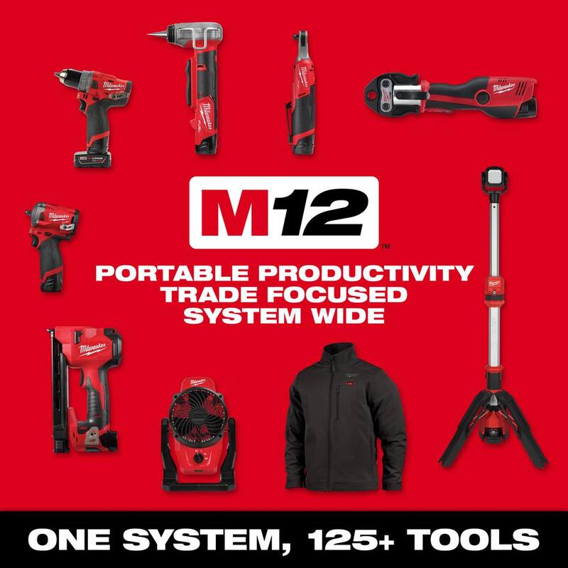 12V Lithium-Ion Brushless Cordless 3/8 in. Ratchet and 1/4 in. Right Angle Die Grinder C71232