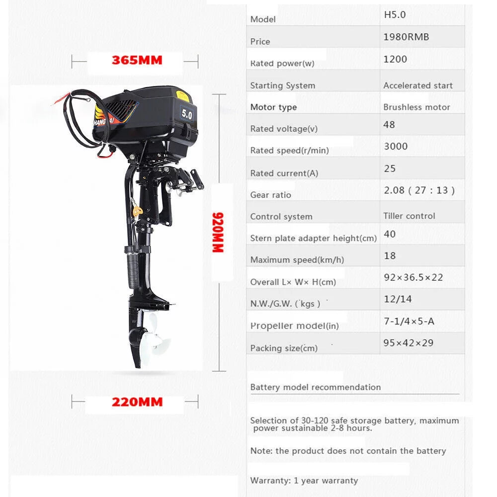 Electric Trolling Motor P585