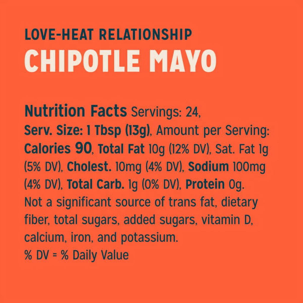 Chipotle Mayonnaise 12 Fl Oz Pack Of 6 Q613
