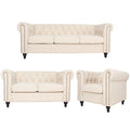 3 Piece Living Room Set with Sofa Loveseat and Accent Chair Y92344