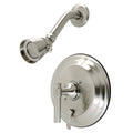 Brushed Nickel Shower Faucet with Valve U1228