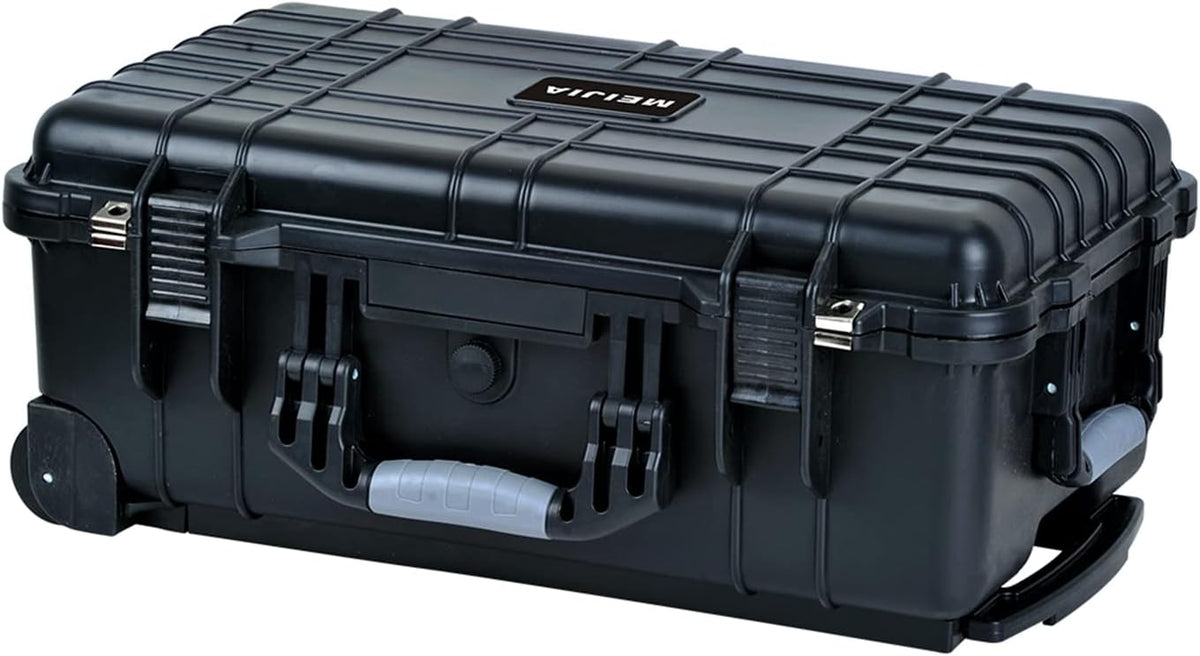 Waterproof Rolling Hard Camera Case with Foam Insert B1318