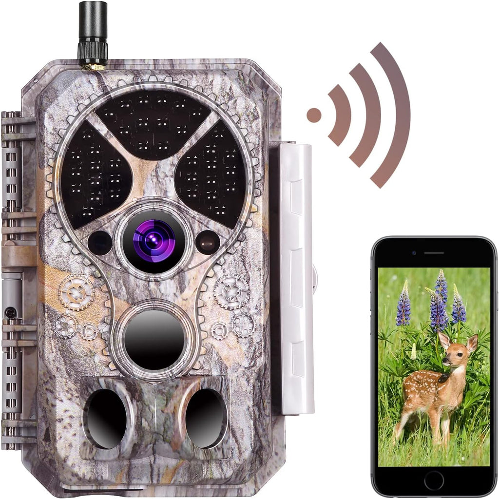 Wireless 32MP 1296P Trail Camera with Night Vision M4457