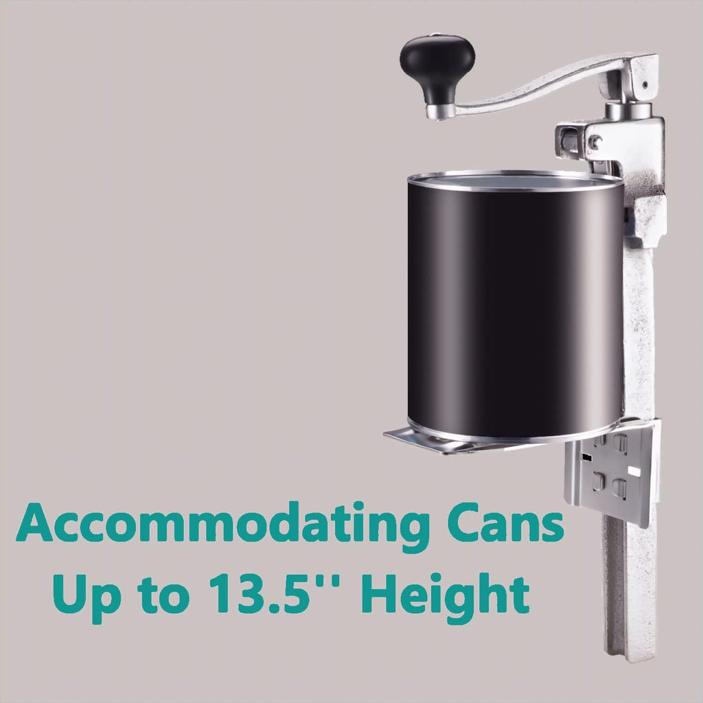 Manual Industrial Can Opener 18 inch Heavy Duty Table Bench Clamp P778670