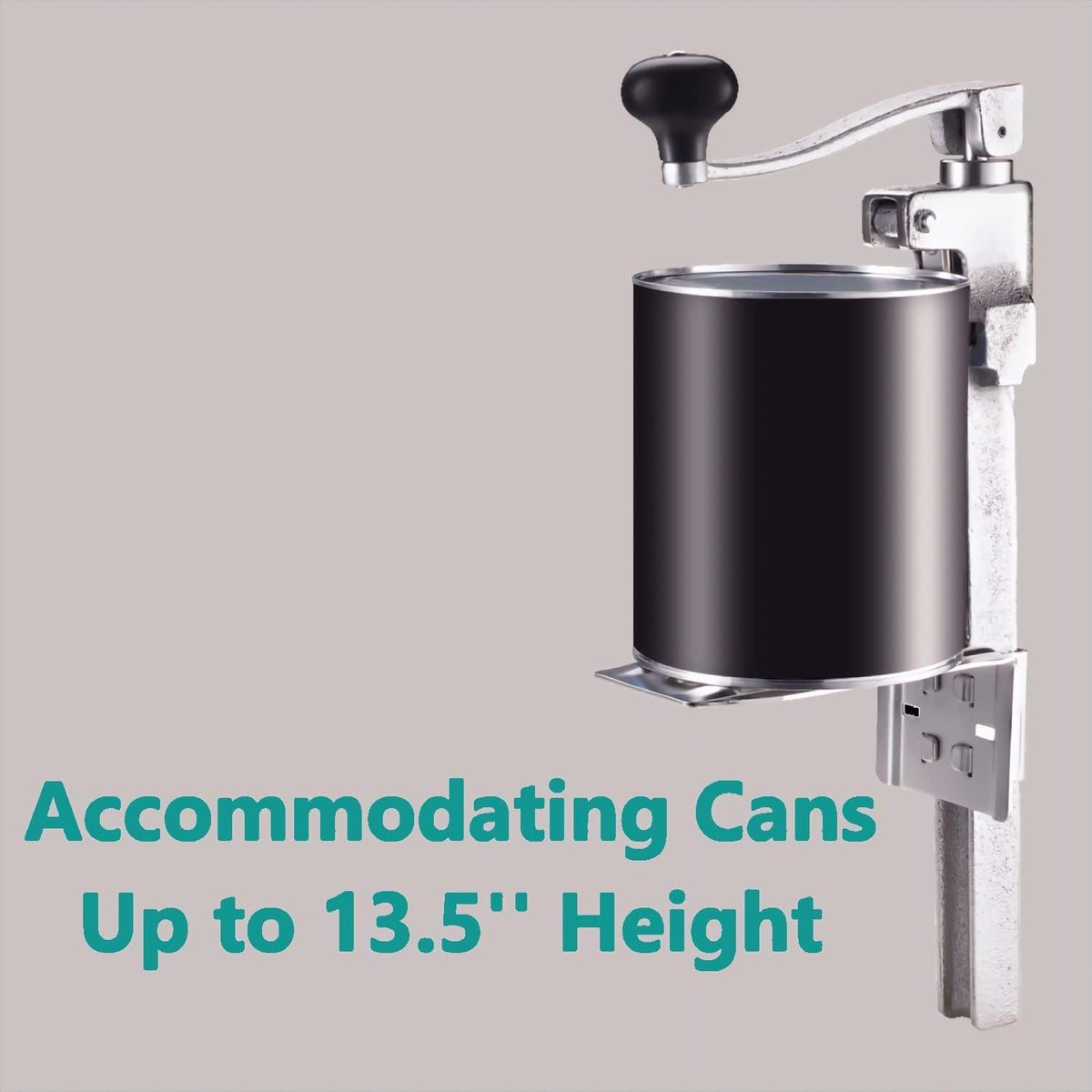 Manual Industrial Can Opener 18 inch Heavy Duty Table Bench Clamp P778670