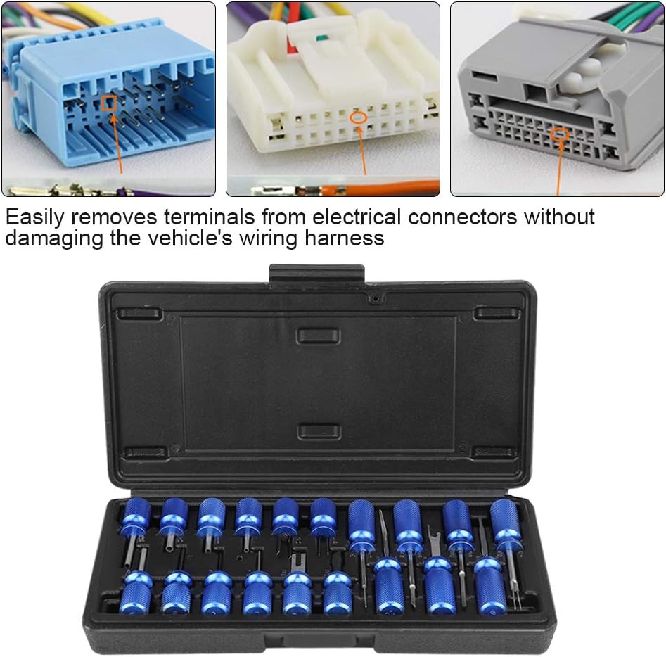 19 Pcs Electrical Terminal Removal Tool Kit Z679