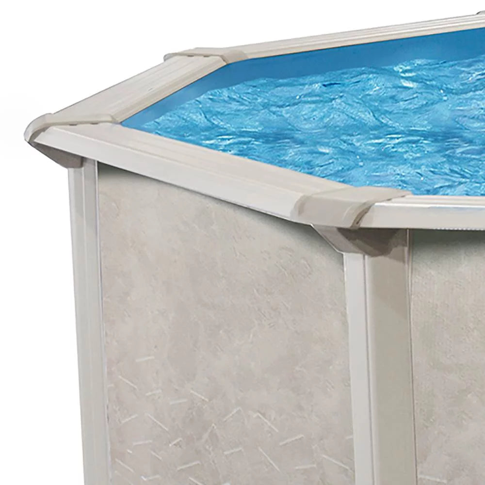 24' x 52 Round Steel Frame Above Ground Swimming Pool (2 Pack) K6786