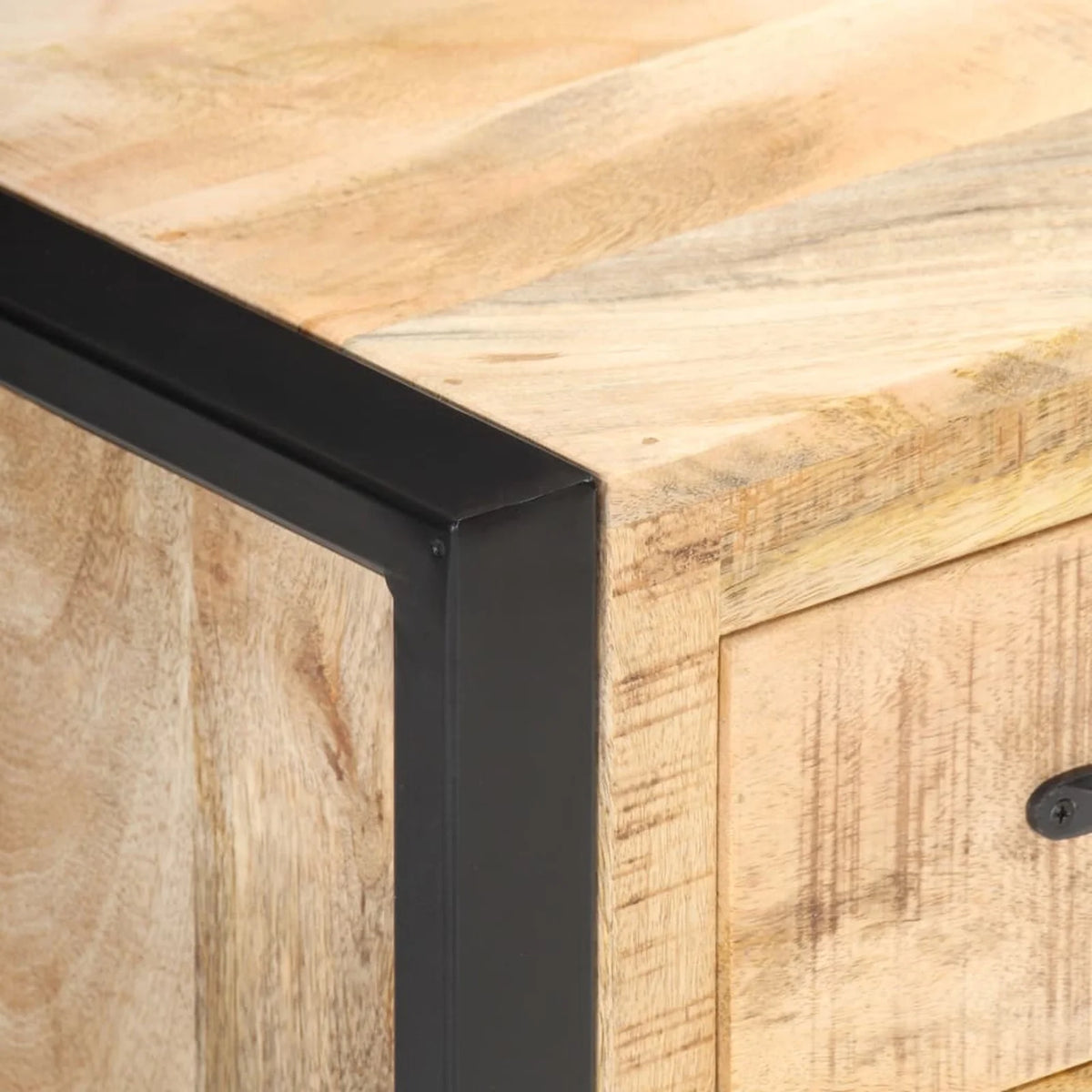 Bedside Cabinet Solid Mango Wood M2689