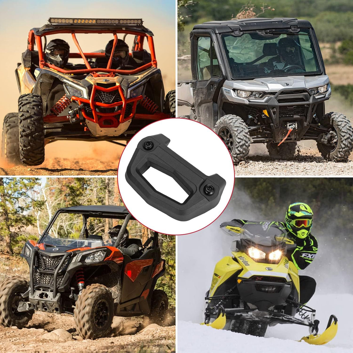 LinQ Cargo Base Kit Brackets with Hardware (Pair) T88938