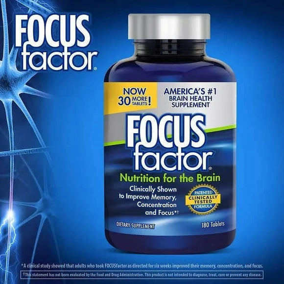 180 Tablets Multivitamin Brain Supplement F53163