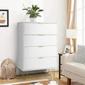 White 4 Drawer Dresser Cabinet M323868