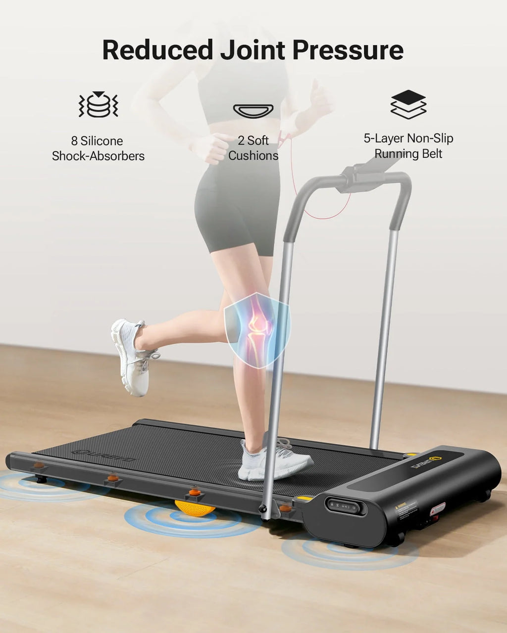 2 in 1 Folding Treadmill 2.5HP N8713