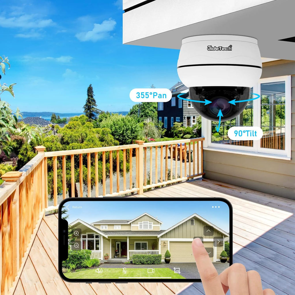 5MP PTZ POE Outdoor IP Dome Camera with 5X Optical Zoom D638868