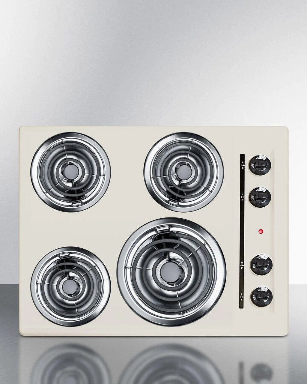 24 Wide 4-burner Coil Cooktop H37357