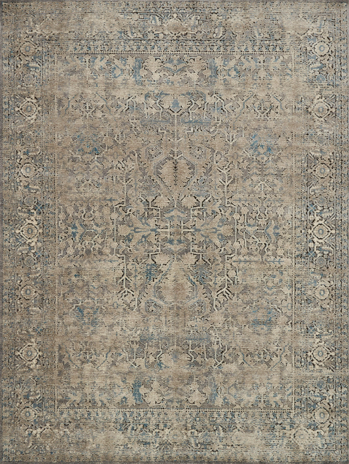 Grey Stone 9'6 x 13' Rug Z319143