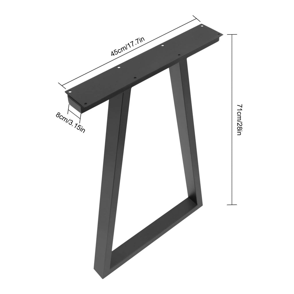 28" Metal Table Legs 2PCS V15846