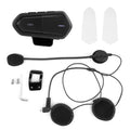 Black Wireless Bluetooth Motorcycle Helmet Headset L734