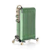 Vintage Oil Radiator 11 fins 2500W Green O9985