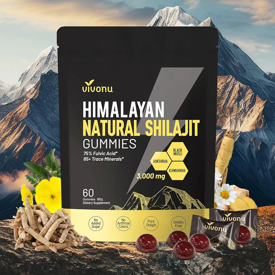 Shilajit Ashwagandha Gummies P901280