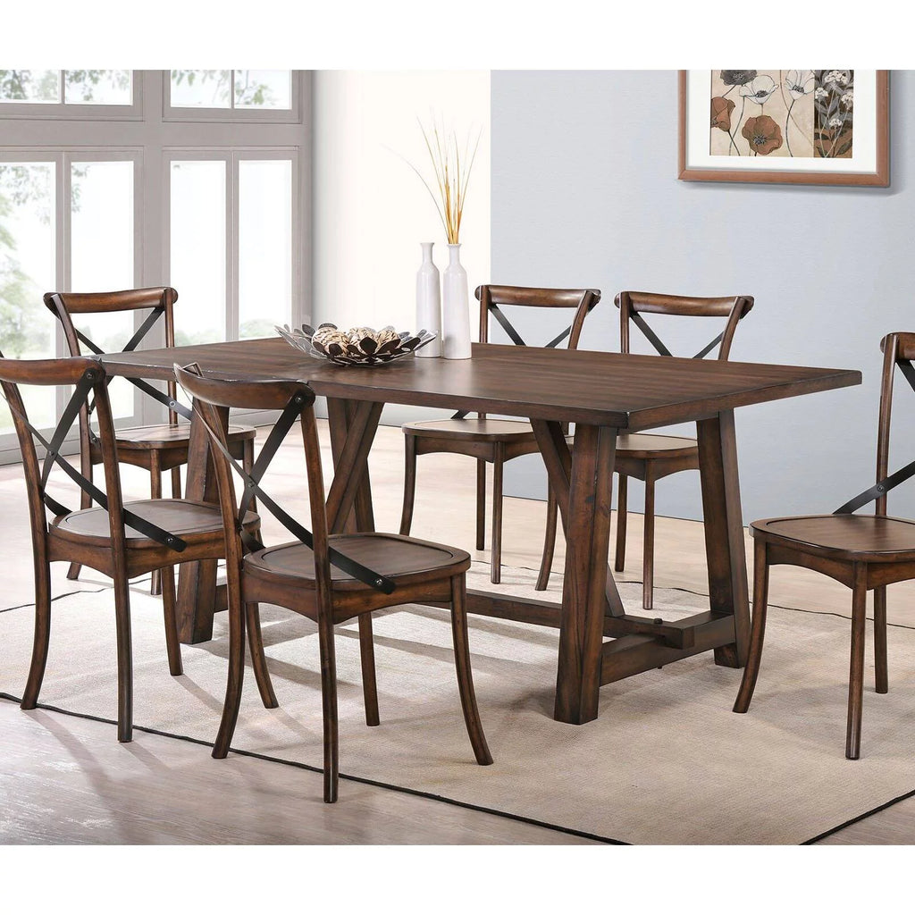Dark Oak Dining Table A438790