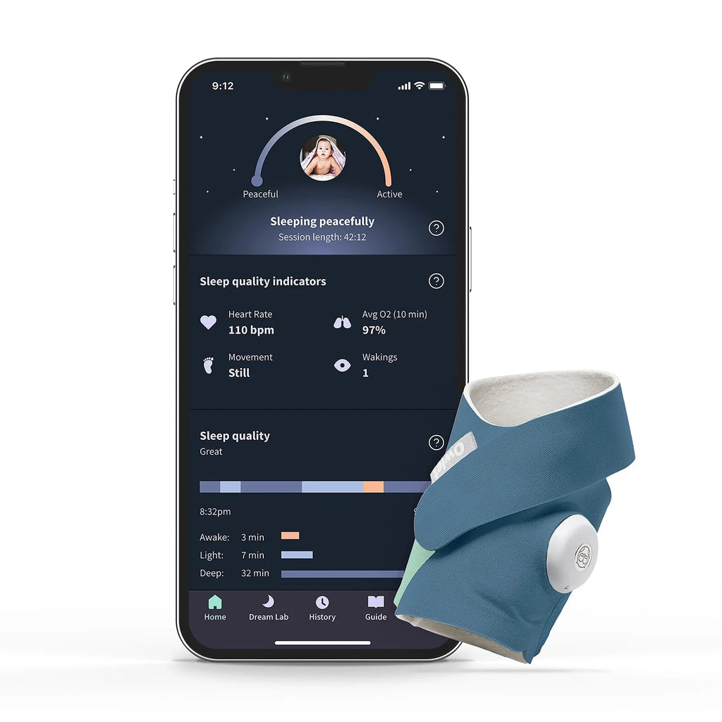 Smart Baby Monitor with Live Health Readings & Notifications E97754
