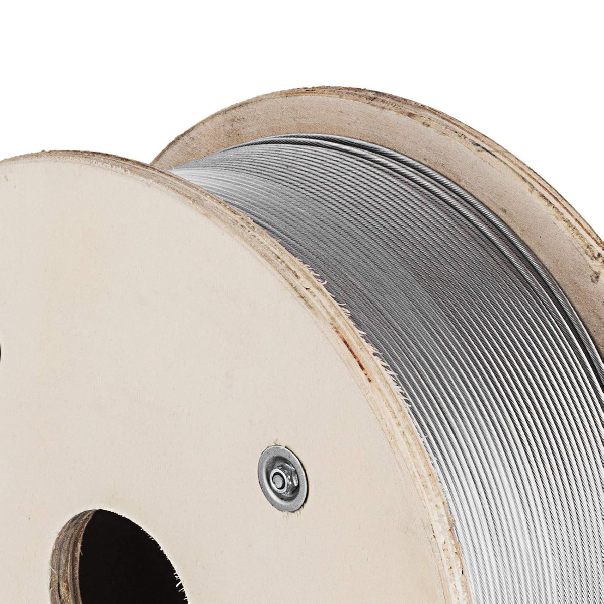 T316 Stainless Steel Wire Rope 1/8 1x19 Cable Y776544