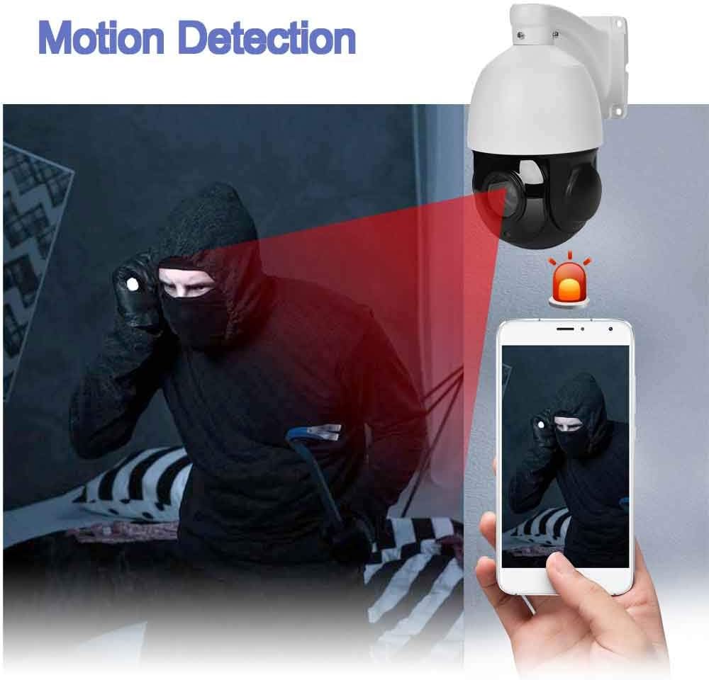 5MP PTZ IP POE Dome Security Camera 30x Optical Zoom W860111