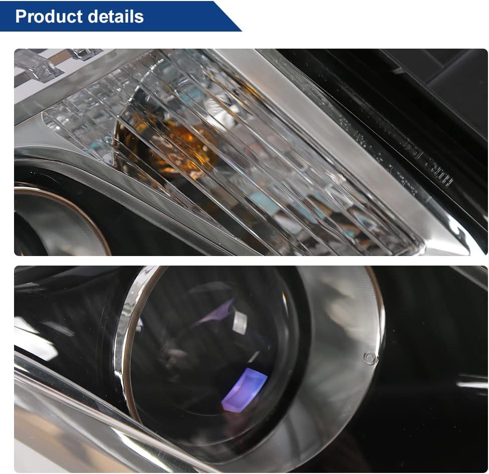 Passenger Side Halogen Projector Headlight B600