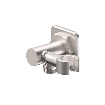 Black Decorative Supply Elbow with Swivel Hand Shower Holder W706650