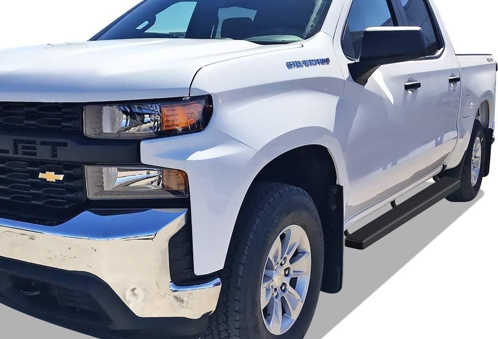 Black 4in Running Boards J4134