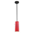 Glass Cylinder Pendant Light V15181