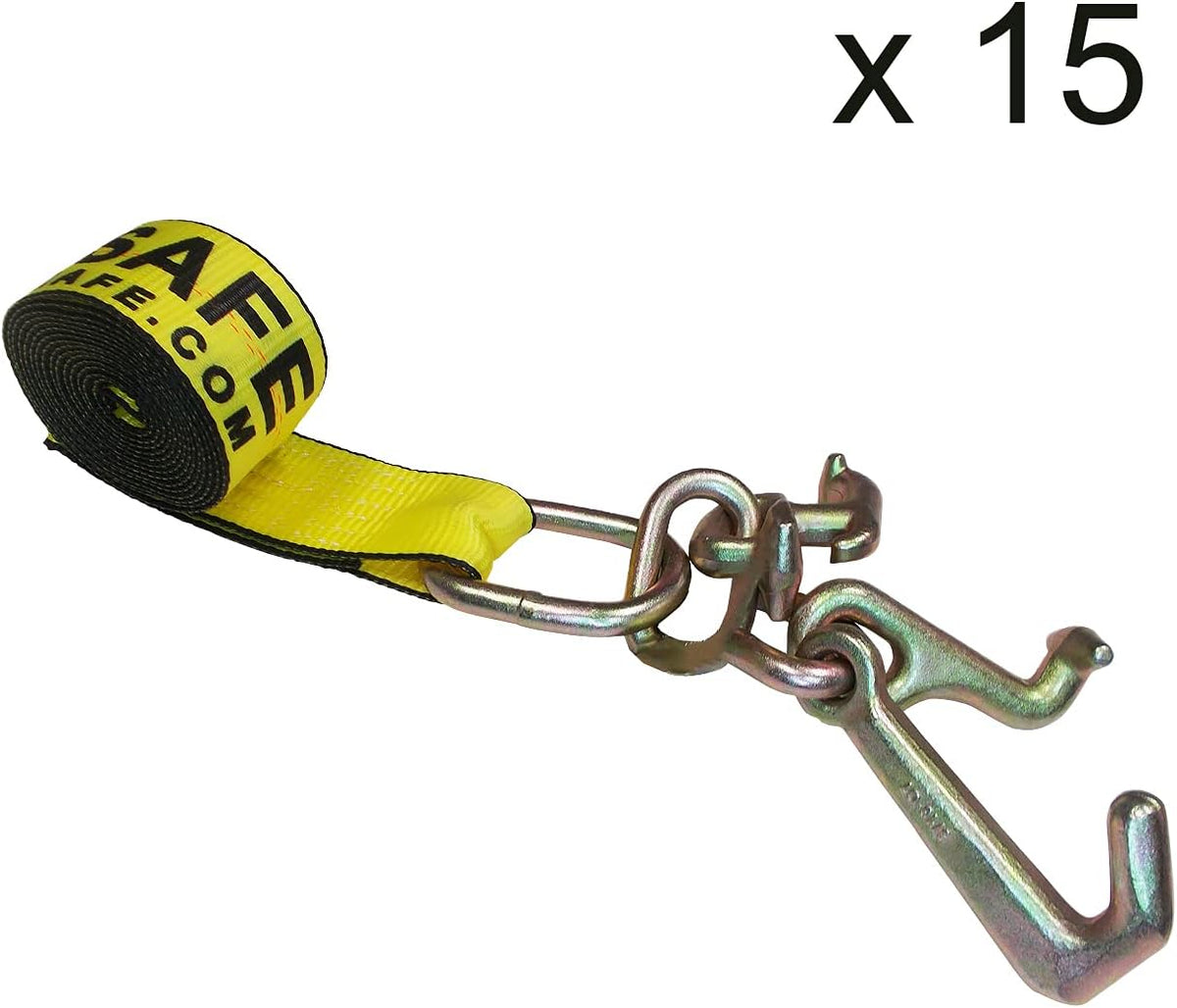 2” x 10’ Auto Tie-Down Car Straps 30 Pack T196913