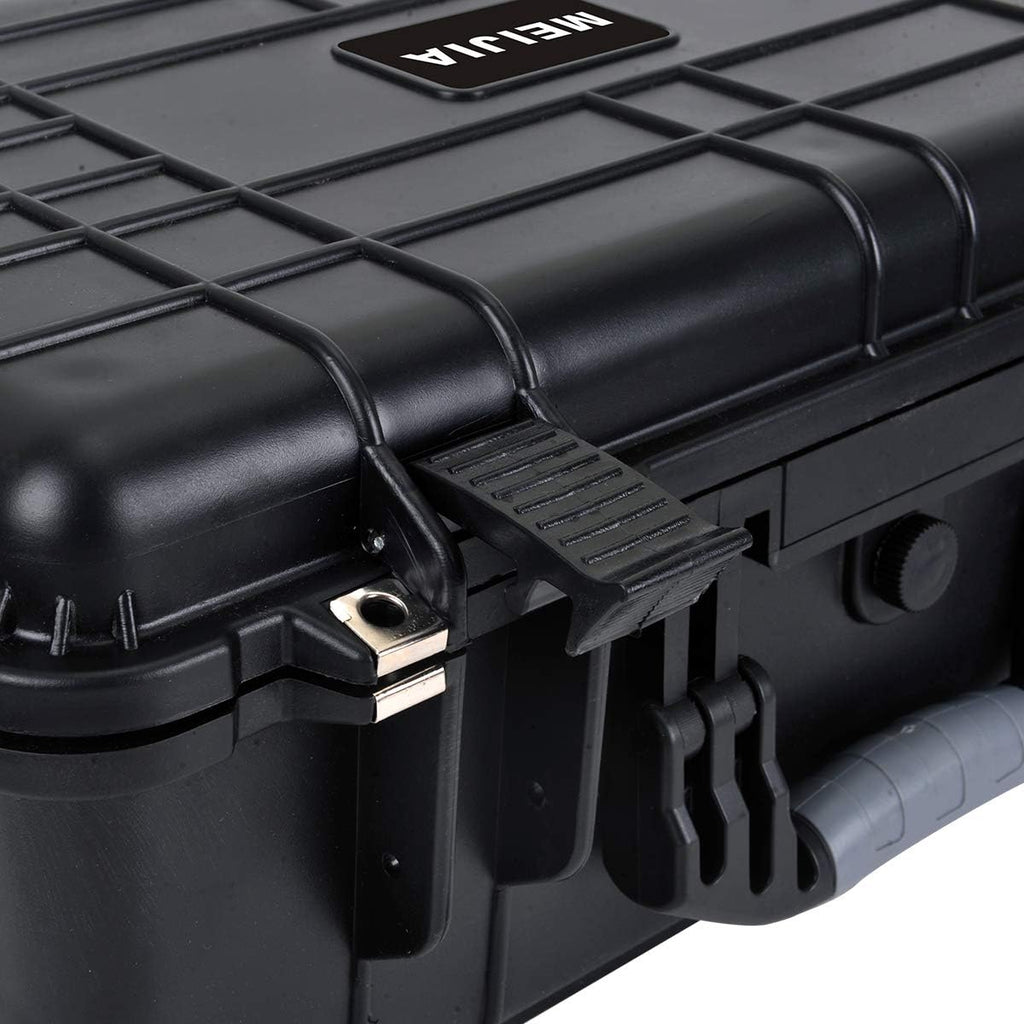Waterproof Rolling Hard Camera Case with Foam Insert B1318
