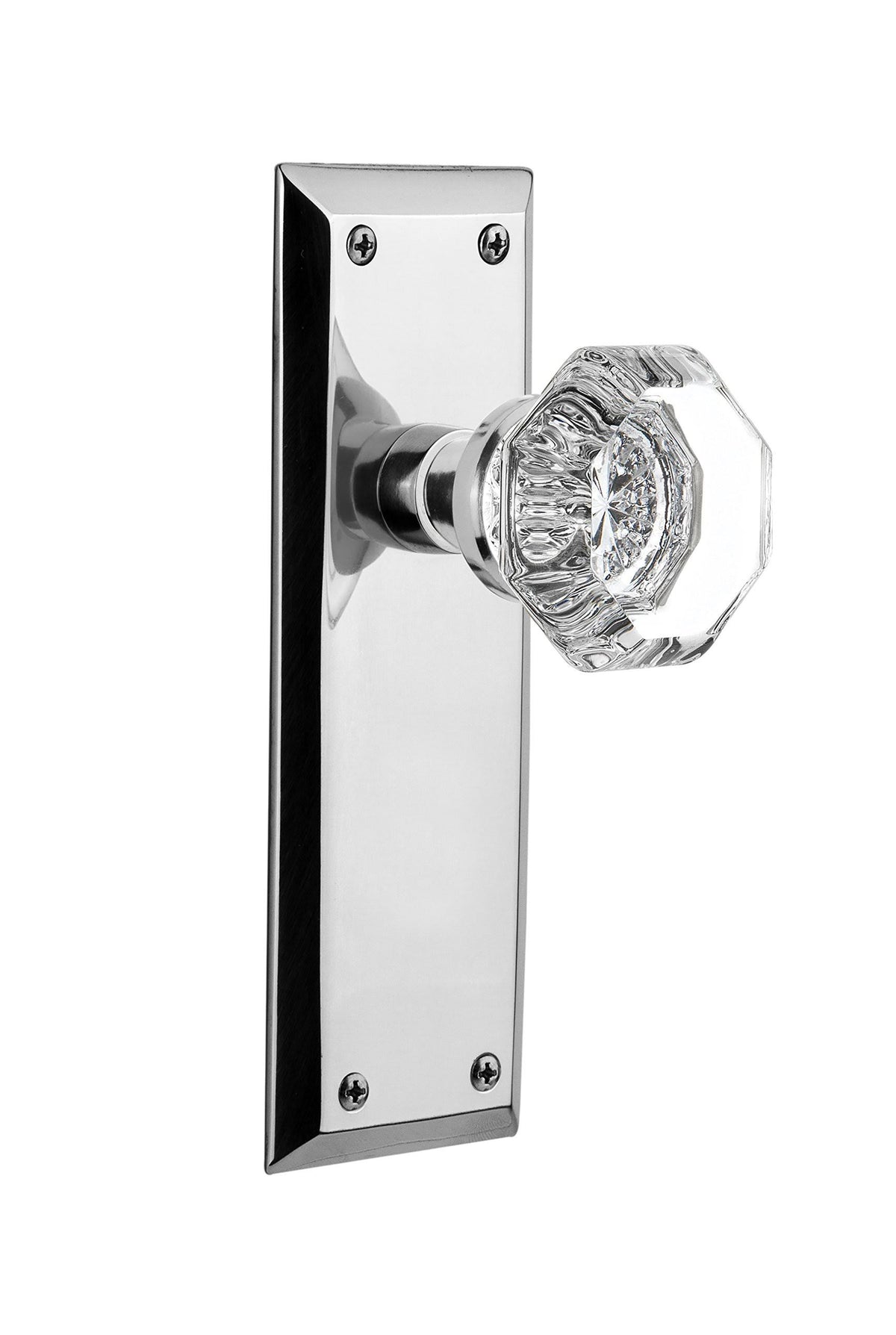 Bright Chrome Door Knob H543