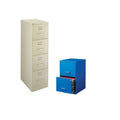 2 Piece 4 and 2 Drawer Filing Cabinet A811205