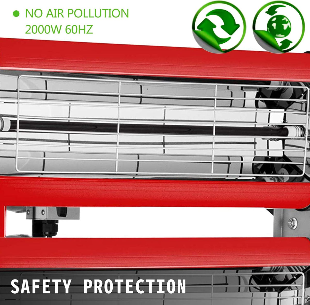2000W Short Wave Infrared Paint Curing Lamp S72250