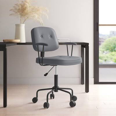Gray Upholstery Task Chair P266