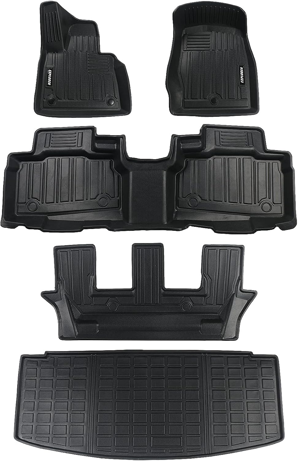 3 Row & Cargo Liner Floor Mats U410