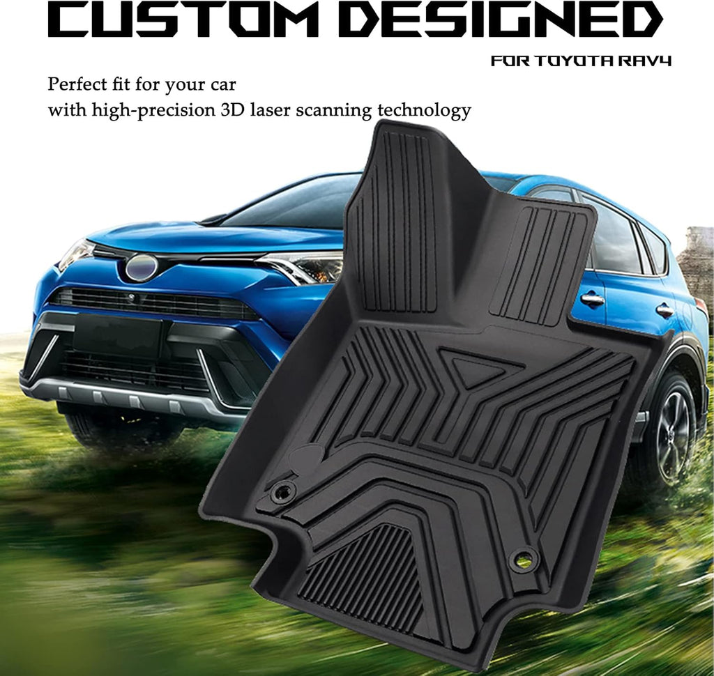 Custom Fit TPE Floor Mats 2 Row Seat G898