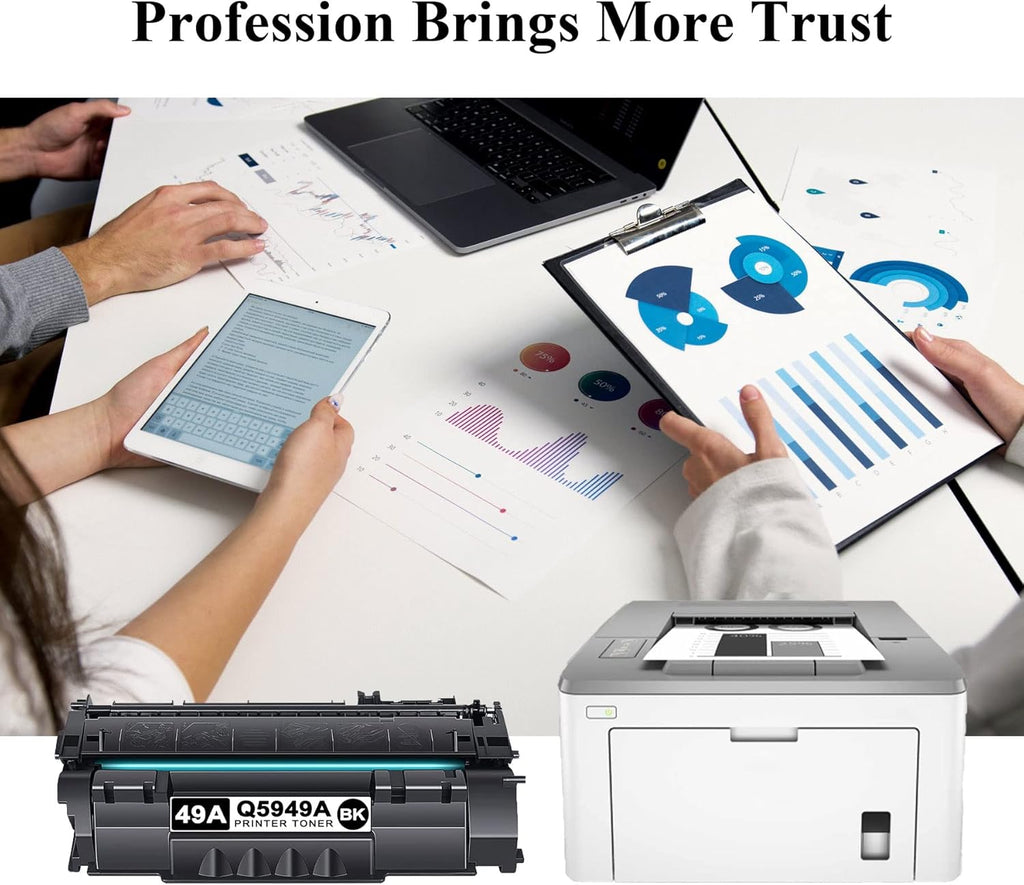 Black 2-Pack Compatible 49A Toner Cartridge B667