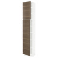 White High Cabinet with Shelves and 2 Doors T51179