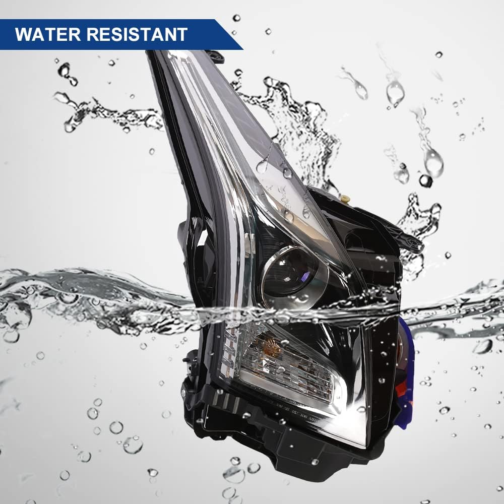 Passenger Side Halogen Projector Headlight B600