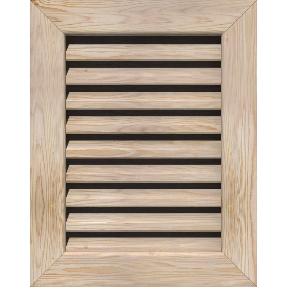 Unfinished Smooth Pine Gable Vent H846742