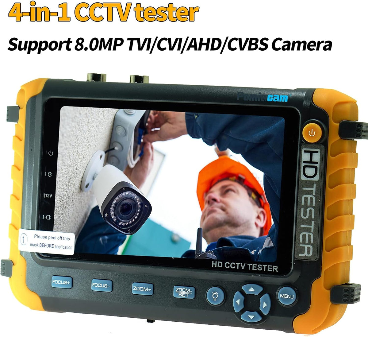 CCTV Tester with UTP/PTZ Tool, DC12V Output Portable A288