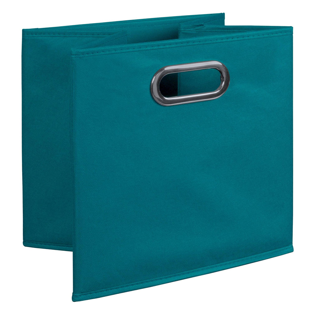 12 Cube Storage Set with 6 Canvas Bins B75852