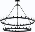 Wrought Iron Vintage Chandelier V8733