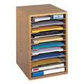 Wood Vertical Desktop Sorter, 11 Sections G184249