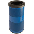 10 Gallon Perforated Metal Trash Can L411