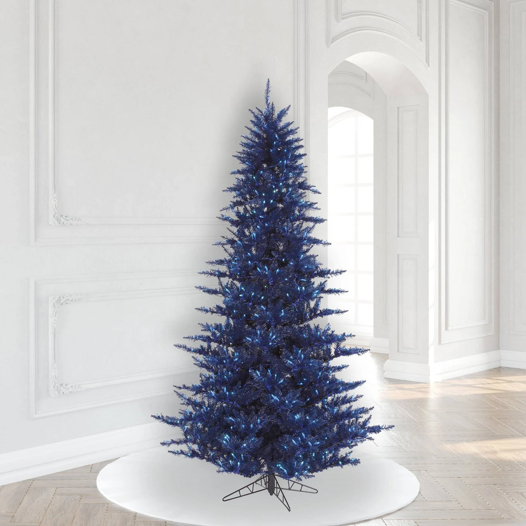7.5 ft. Navy Blue Fir Christmas Tree C704159