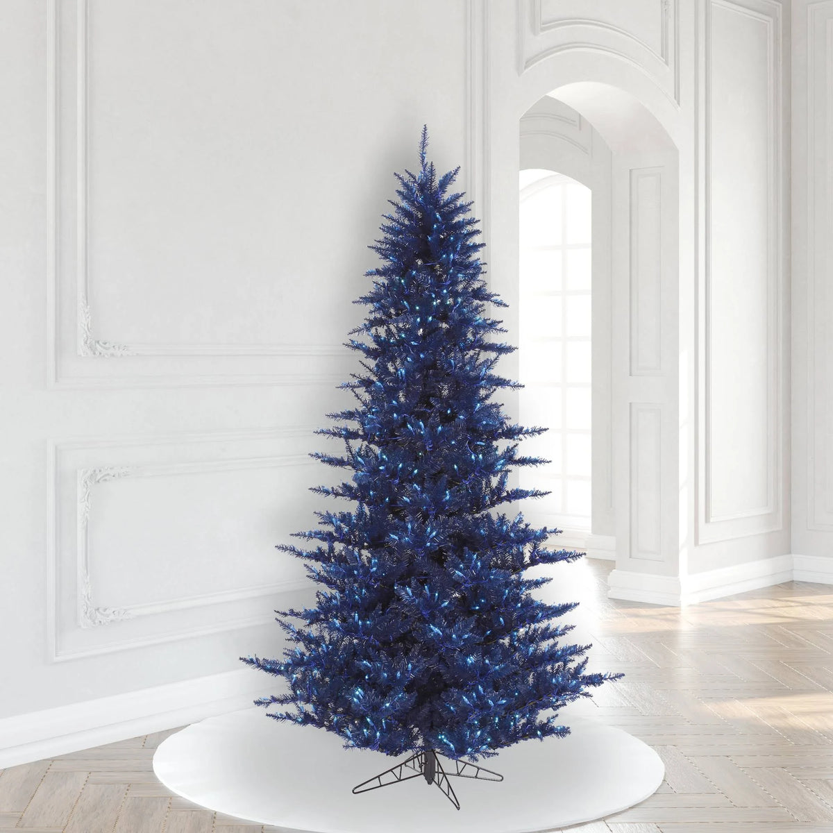 7.5 ft. Navy Blue Fir Christmas Tree C704159